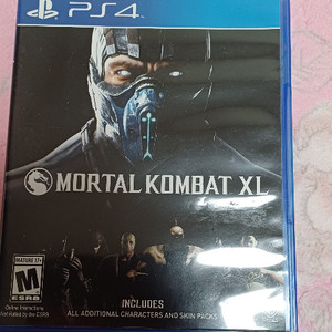 ps4 모탈컴뱃 xl 팝니다. 택포