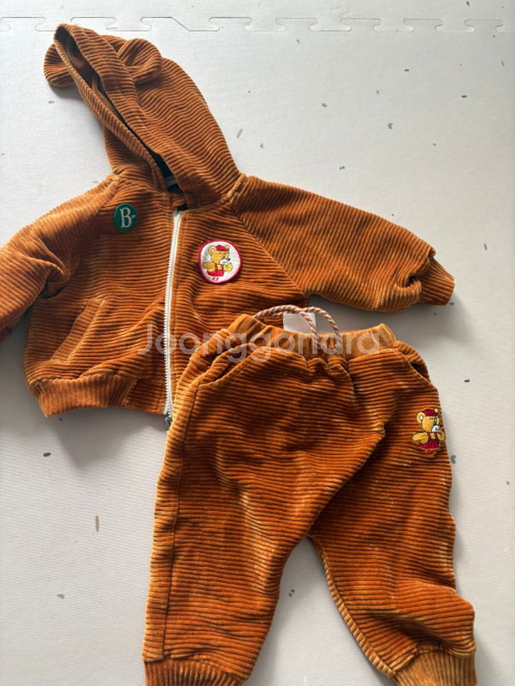 베베드피노 썬베어 코듀로이 상하의셋트--0