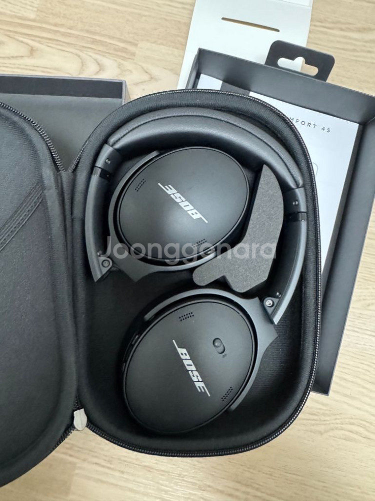 bose qc45 블랙 정품 판매합니다.--1