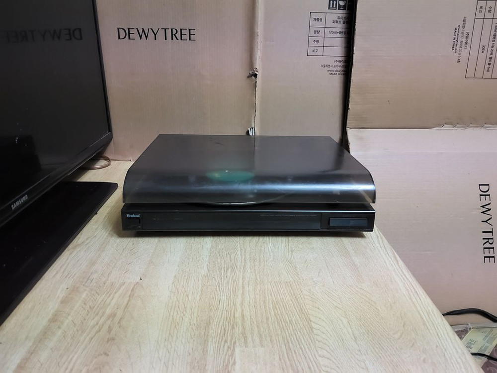 에로이카 LP 턴테이블 TP 716 (오디오 앰프 음향 이미지