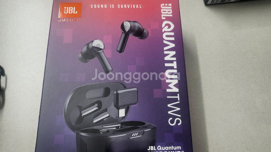 JBL QUANTUM TWS 게이밍 2.4Ghz이어폰--3