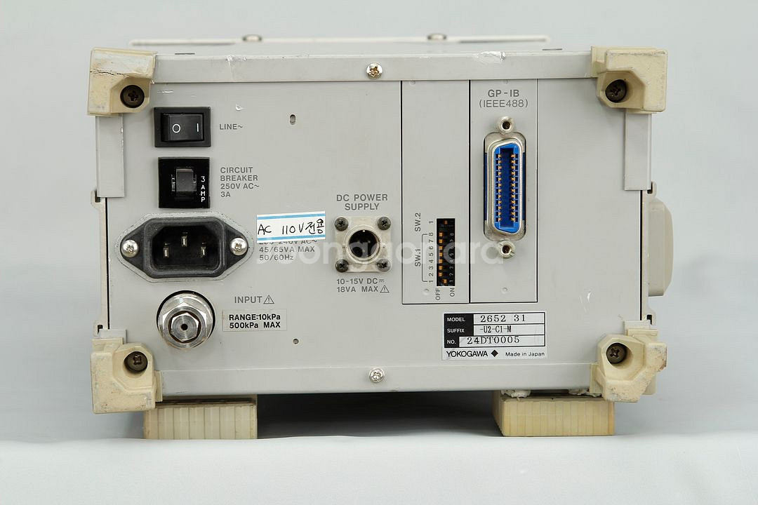 Yokogawa MT110 디지털 압력계 10Kpa--4