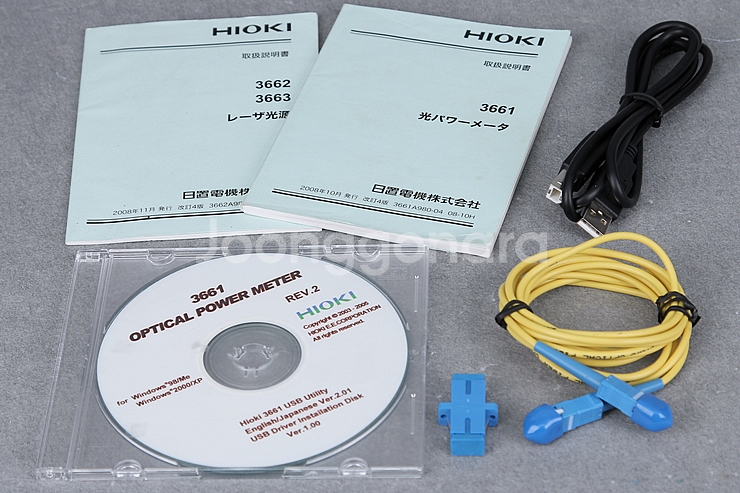 Hioki 3661 광 파워메타+ 3663 레이저 광원--5
