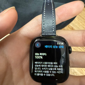 애플워치 10 제트블랙 42mm 팔아요