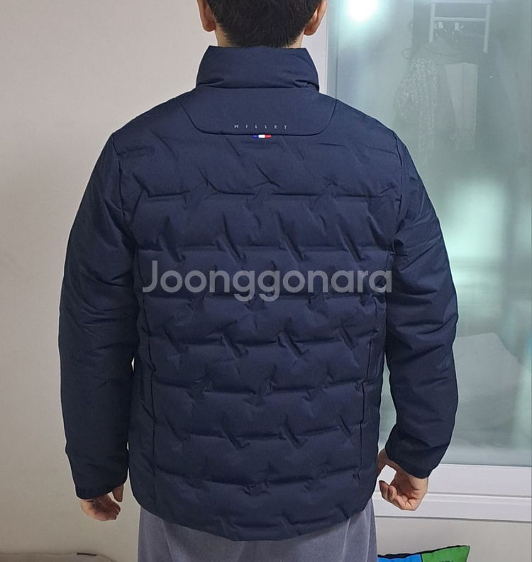 (새상품)밀레 남성 경량다운자켓--6