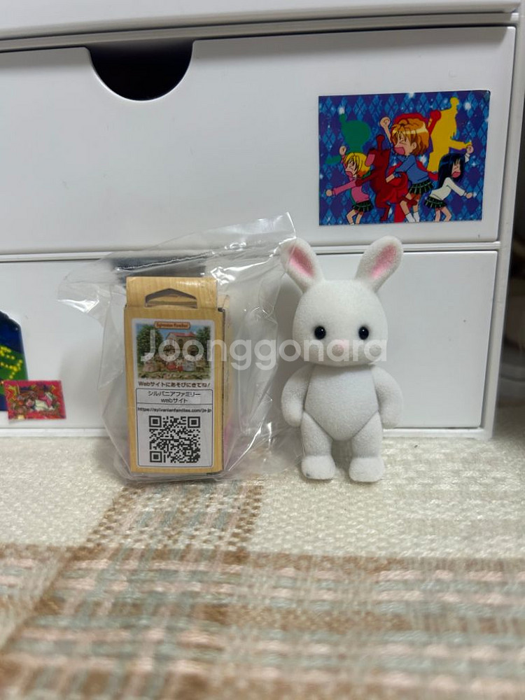 실바니안 미니 흰토끼 엄마--1