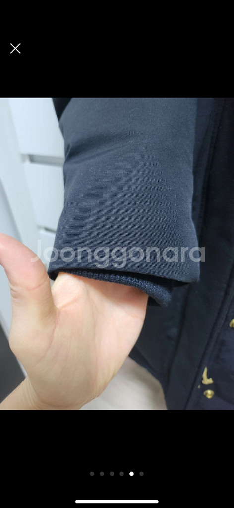 무스너클 롱패딩 재판매--5