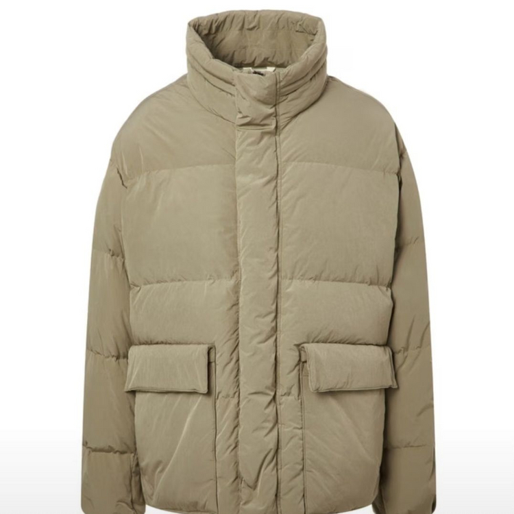 헤지스/헤구다 구스다운패딩 베이지/100 이미지
