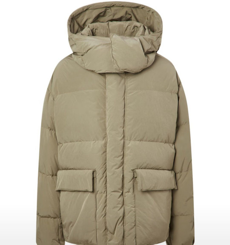 헤지스/헤구다 구스다운패딩 베이지/100 이미지