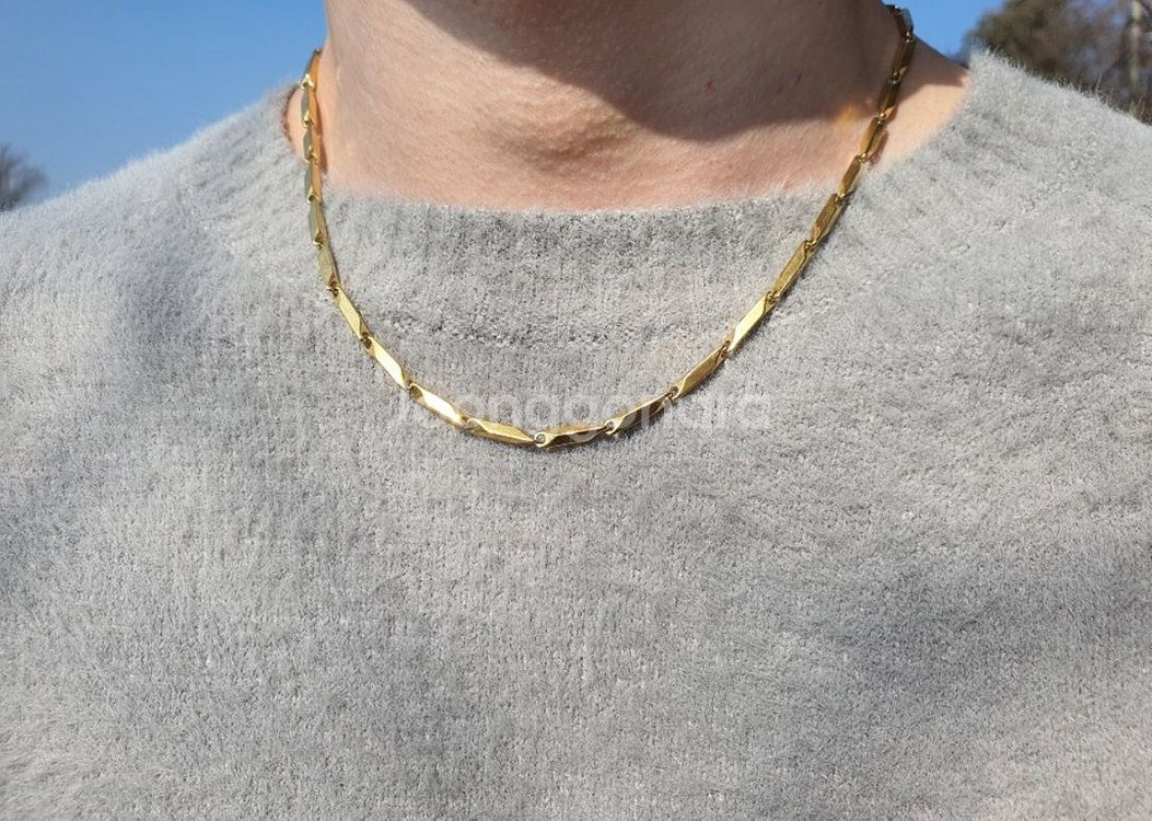 도금 18k 목걸이--1