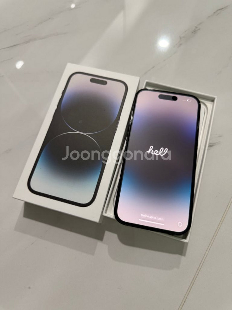 아이폰14 pro 블랙 256--4