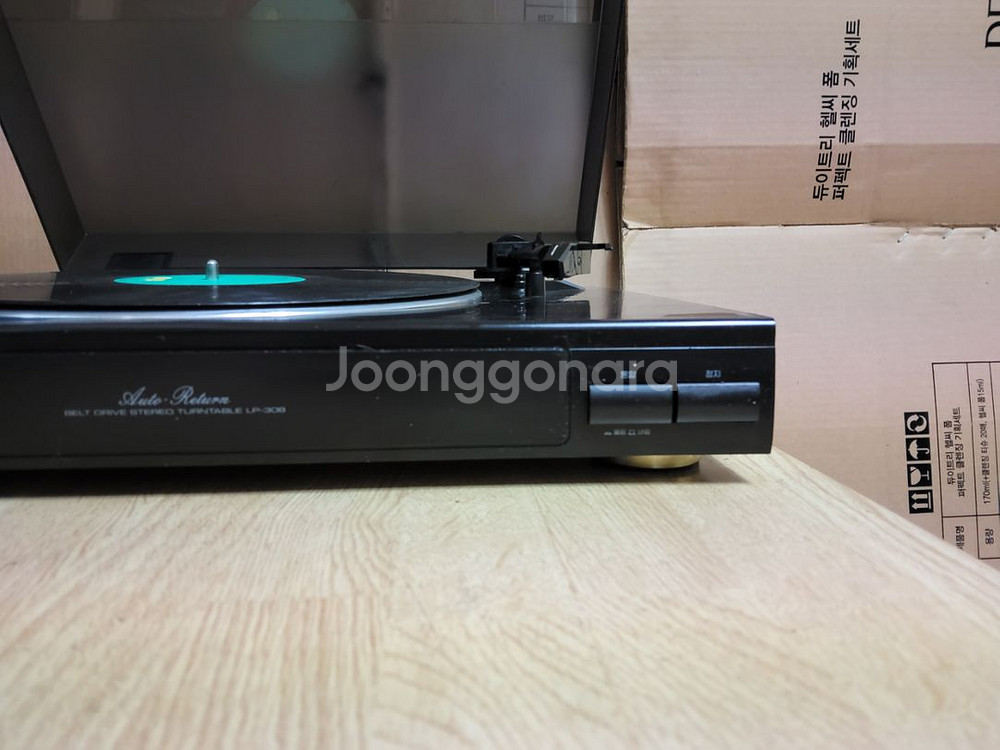 롯데 LP 턴테이블 LP 308 (오디오 앰프 음향기기--3