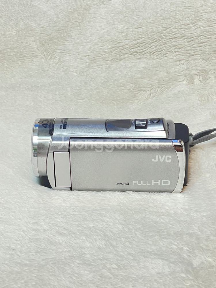 SS급) jvc gz hm99 실버 캠코더--1