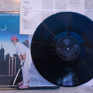 Elton John 엘튼 존 그레이티스트 앨범 LP