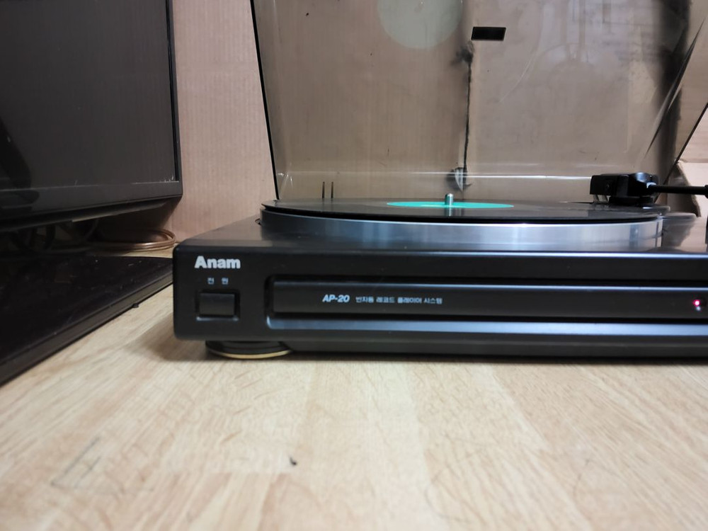 아남 LP 턴테이블 AP 20 (오디오 앰프 음향기기 이미지