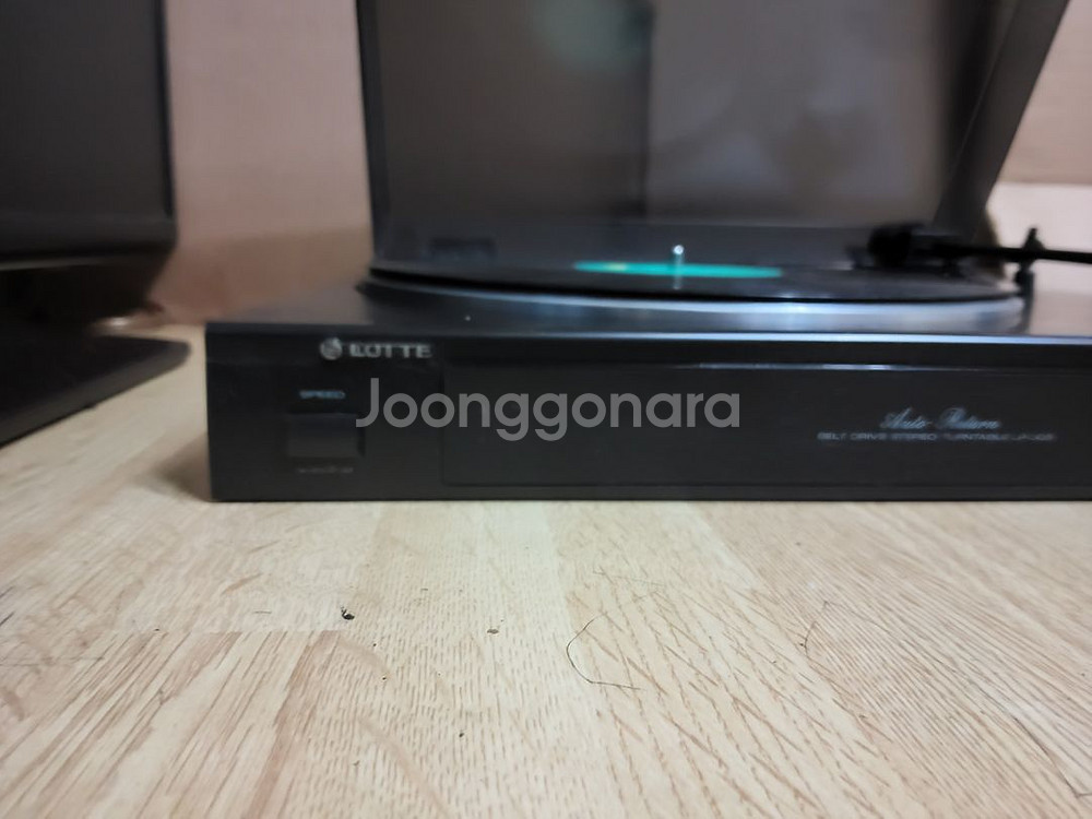 롯데 LP 턴테이블 LP 308 (오디오 앰프 음향기--2