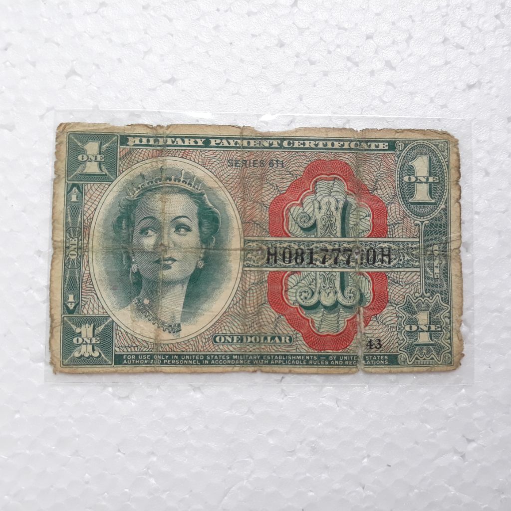 직거래] 62 년 (전) [미국] 1 달러 군표 | 중고나라 - 안심되는 중고거래