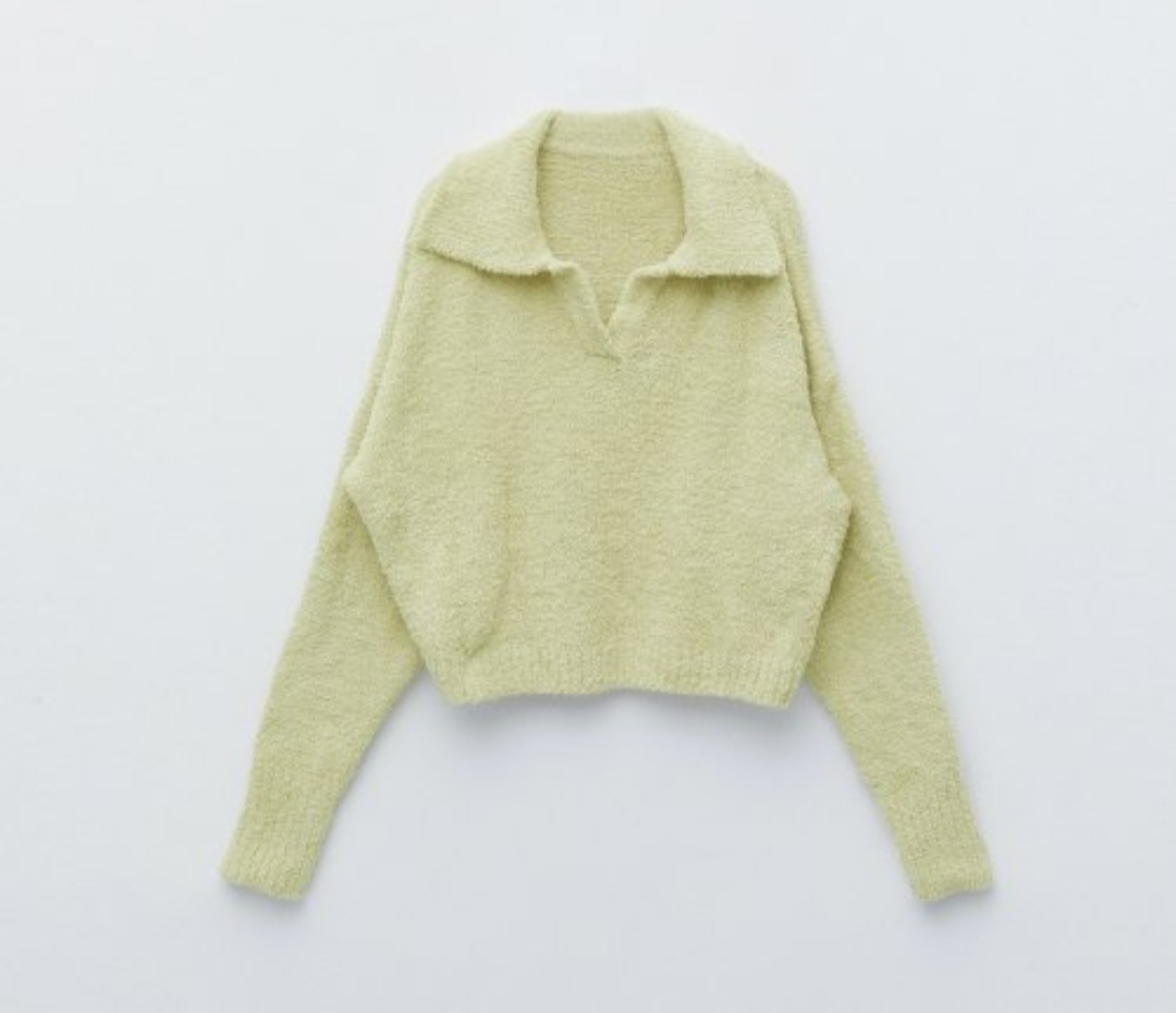마뗑킴니트 SMOOTH PIQUE KNIT IN BEI