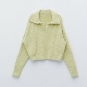 마뗑킴니트 SMOOTH PIQUE KNIT IN BEI