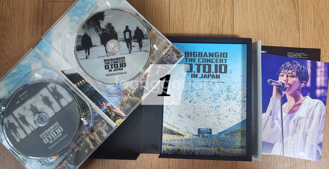 빅뱅 지디앤탑 dvd 앨범 판매--1
