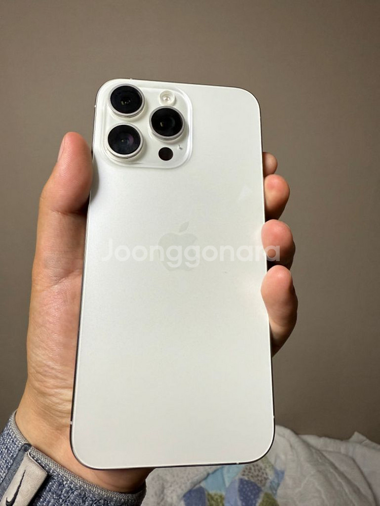 아이폰 15 프로 맥스 512G 화이트--1
