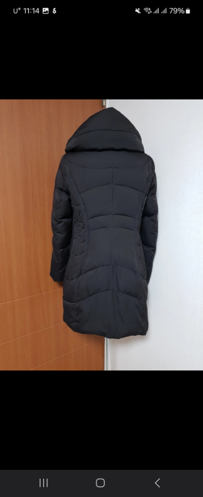 JJ 지코트 여자검정 오리털 구스패딩 이미지