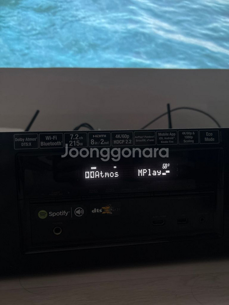 데논 3200w av리시버(4k 돌비애트모스)--1