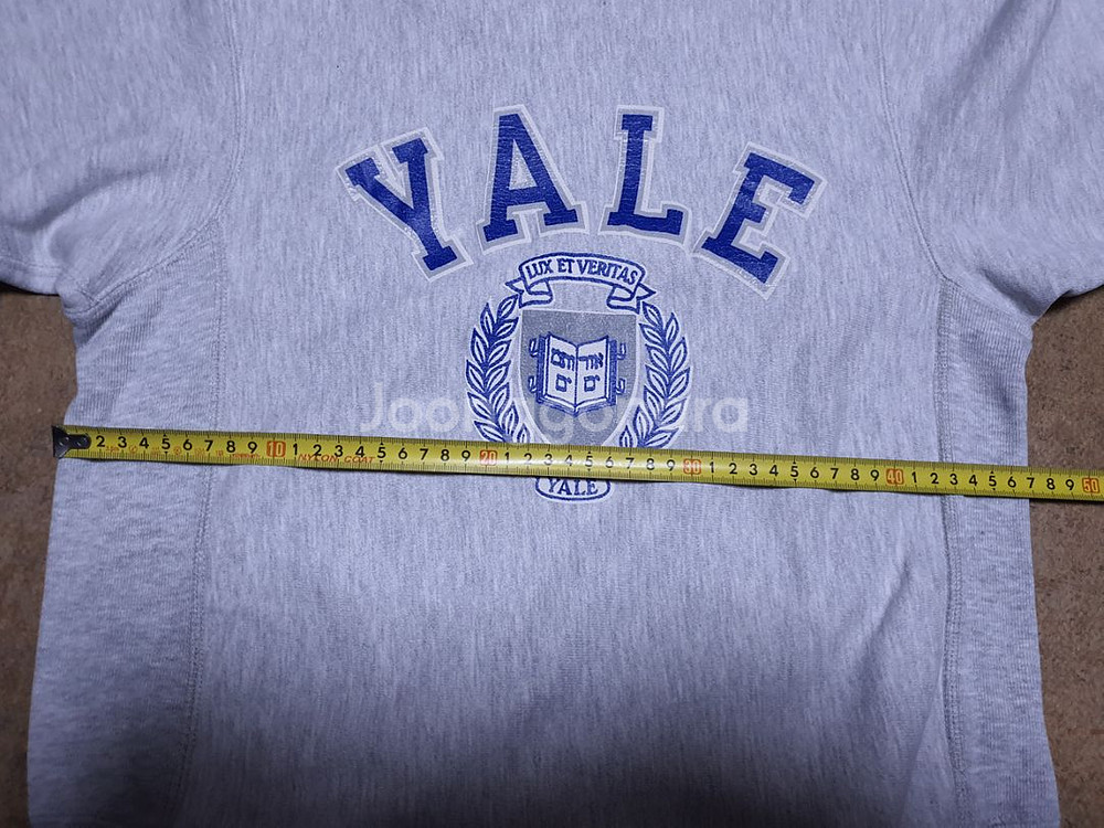 80s 챔피온 리버스위브 예일 YALE 스웻셔츠--4