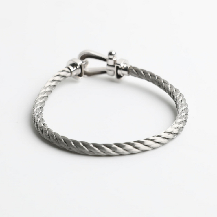 프레드 포스텐 화이트골드 라지 팔찌 구형 이미지