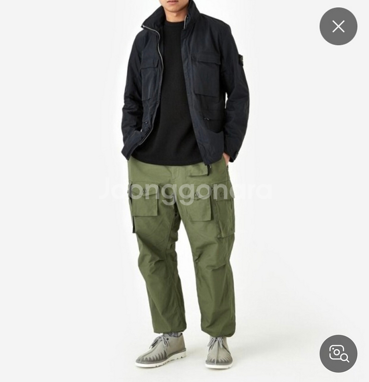 스톤아일랜드 마이크로랩스 4포켓 쟈켓--2