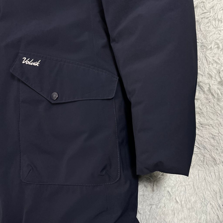 [택포] 볼빅 여성 리버서블 폭스퍼 구스다운 패딩 이미지