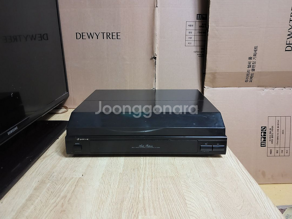 롯데 LP 턴테이블 LP 308 (오디오 앰프 음향기--4