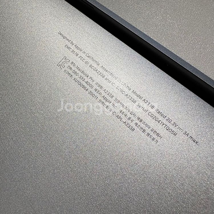 맥북프로 M1 13인치 RAM 16GB SSD512GB--6