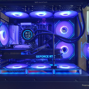 7800X3D RTX4070Ti SUPER 블랙 컴퓨터