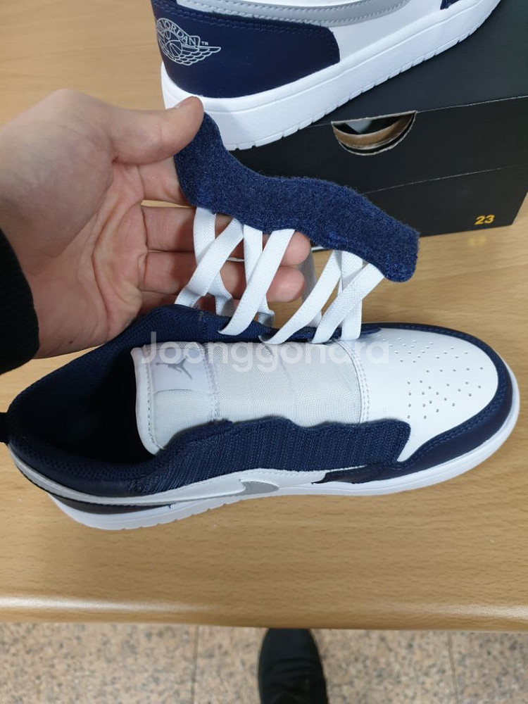 나이키 조던 1 로우 키즈 찍찍이 어린이 운동화 220--3