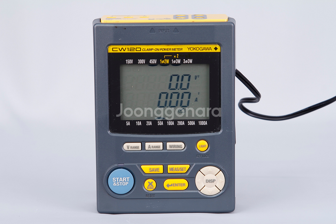 Yokogawa CW120 휴대용 클램프 파워메타--1