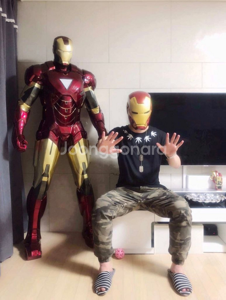 1:1 아이언맨 Mark6. iron man. 피규어--2