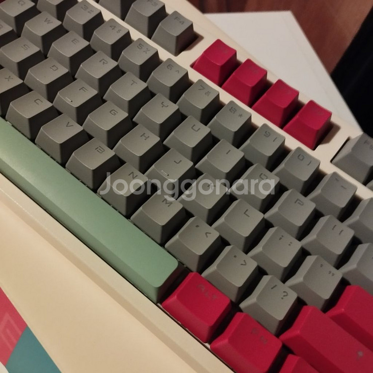레오폴드 fc750r bt 커스텀키보드 체리갈축 땅딸기--6