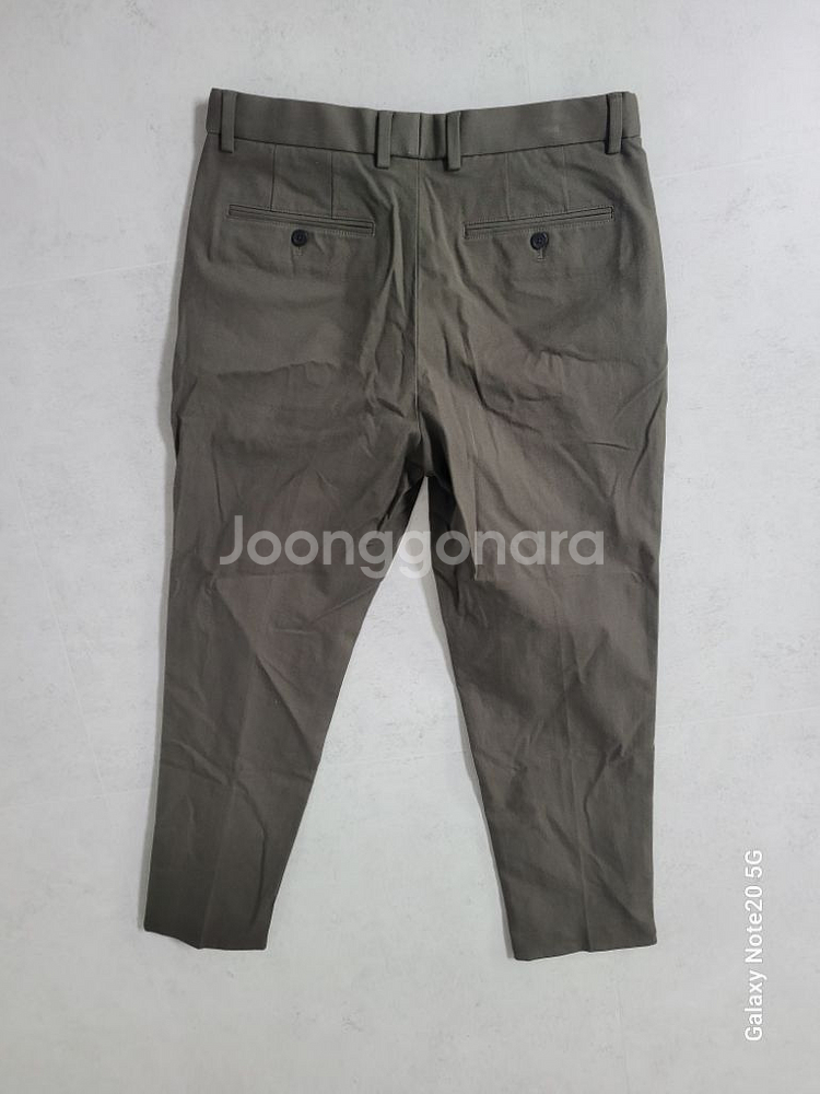 커스텀멜로우 간절기.겨울 지노 면바지(카키.사방스판32--7