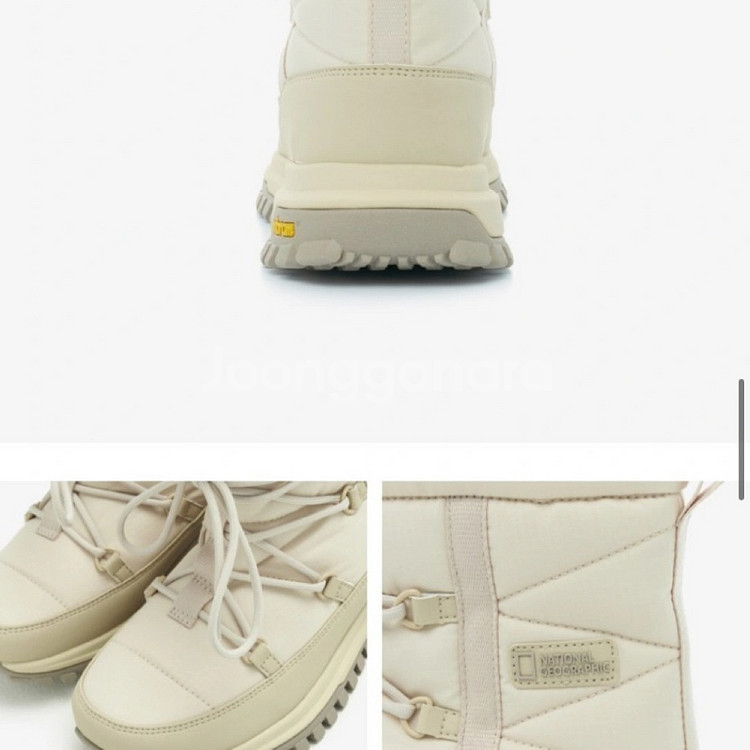 내셔널 지오그래픽 운동화 폴라리스 베이지 남여 방한부츠--4