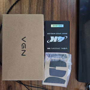 vgn f1 pro 후아노투명쉘화이트닷 + 4k 수신기
