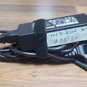 아답타, HP 노트북, 19.5V 4.62A. 90W