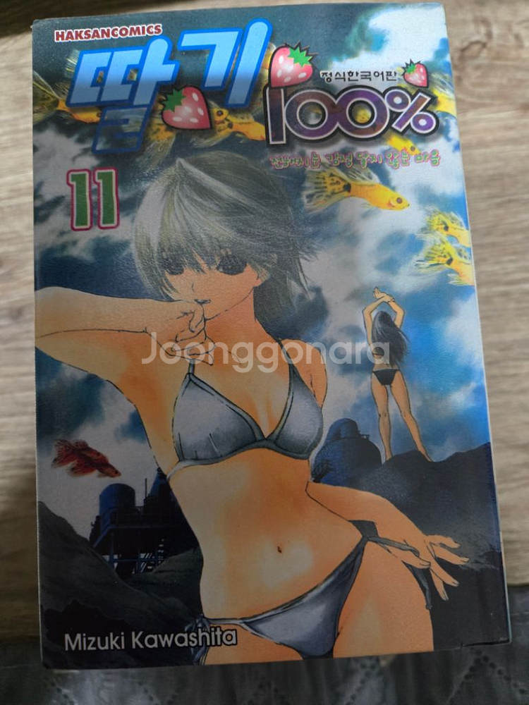 만화 딸기100%1~19(완)팝니다.--4