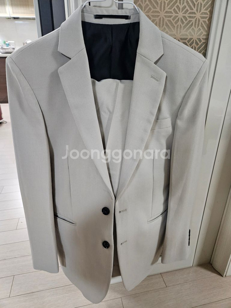 남성 테일 클래식 텐션 정장 수트--2