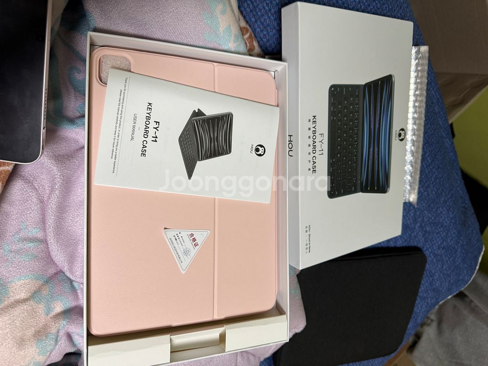 아이패드 에어5 핑크 64gb--3