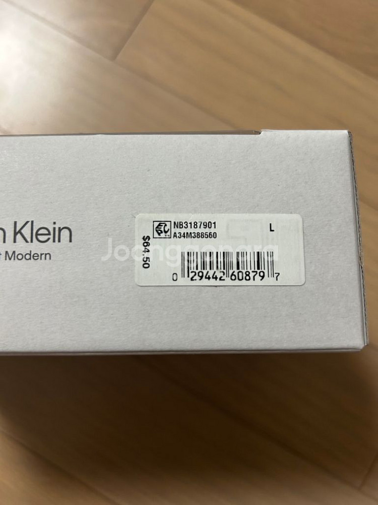 (L) CK 모달 드로즈 블랙 3pack--1