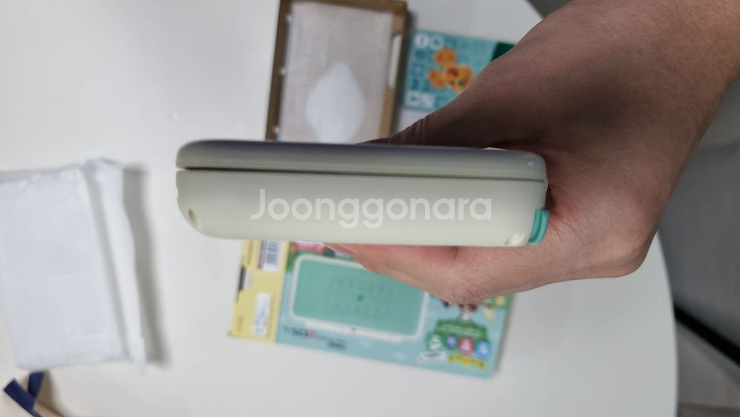 닌텐도2ds xl 튀동숲에디션 판매해요--5