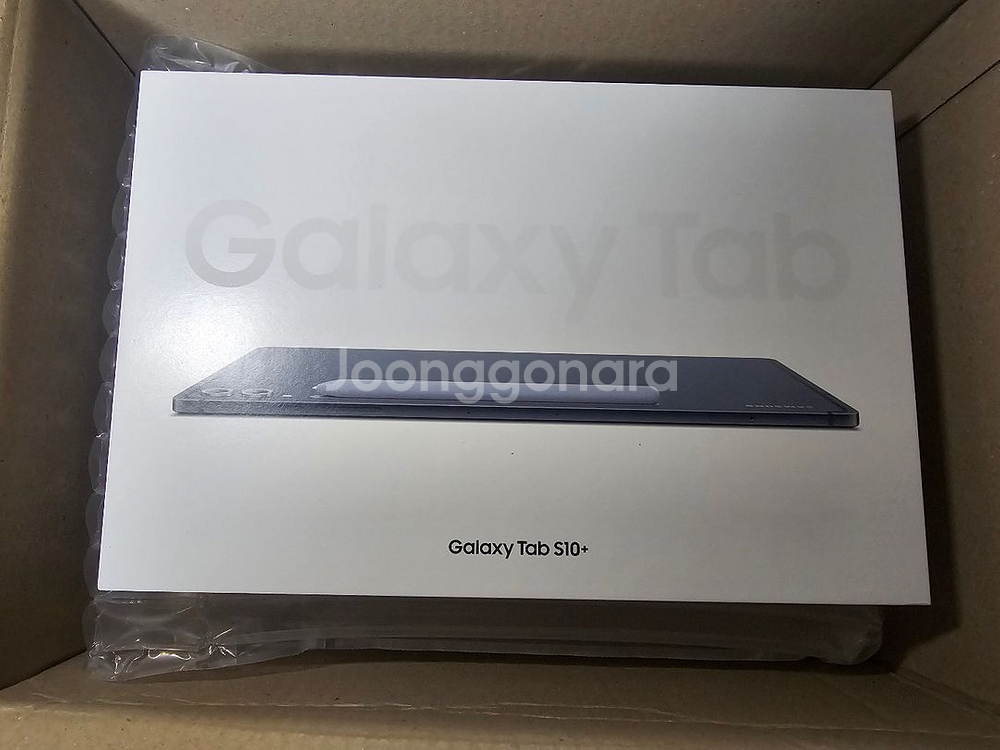 갤럭시탭 s10+wifi 그레이팝니다 북커버필름파우치O--1