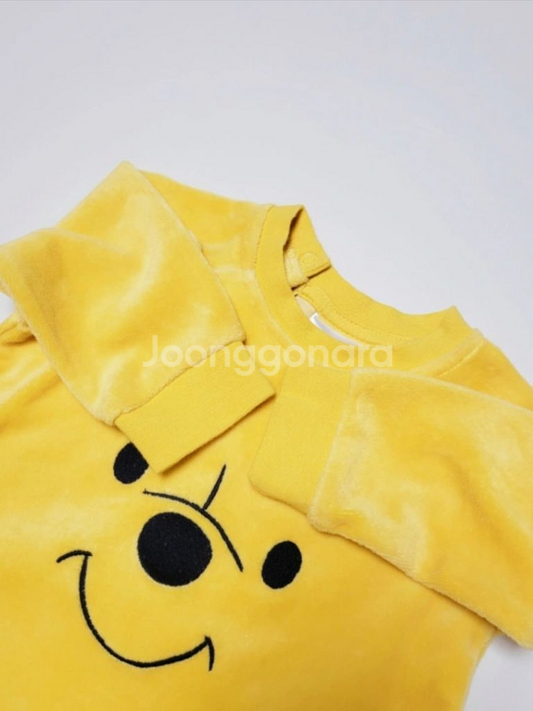 H&M 베이비 푸 우주복 바디수트 4-6m--1