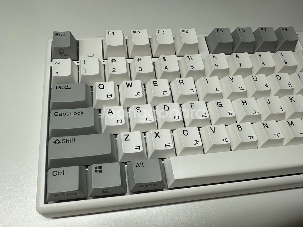 한성 무접점 키보드 White GK893B--3
